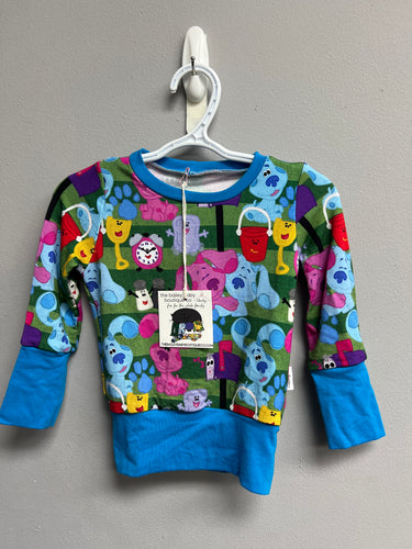 Ready to Ship Blue and Friends Grow With Me Crewneck