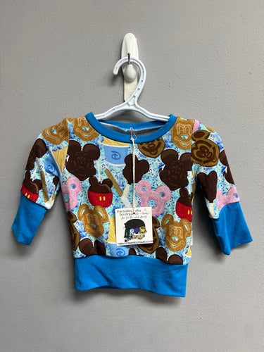 Ready to Ship Blue Park Treats Grow With Me Crewneck