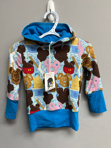 Ready to Ship Blue Park Treats Grow With Me Hoodie