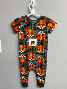 Ready to Ship Fiery Foxes Emmett Romper