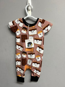 Ready to Ship S'More Fun Emmett Romper