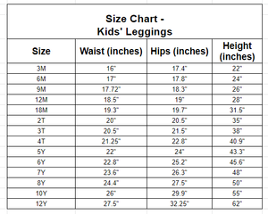 Monster Check Basic Leggings