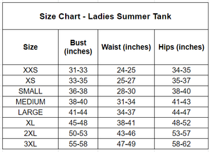 Green Check Ladies' Summer Tank