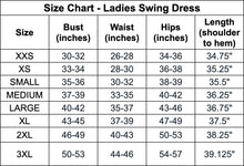 Load image into Gallery viewer, Daisy Dots Ladies' Swing Dress