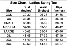 Load image into Gallery viewer, Frolicking Foxes Ladies' Swing Tee