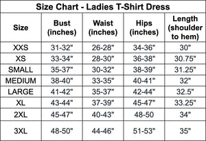 Kitty's Crew Ladies' T-Shirt Dress