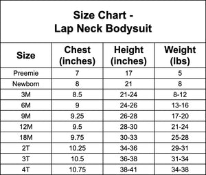 Monster Check Lap Neck Bodysuit