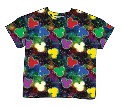 Mickey Lights Ladies' Oversized Tee