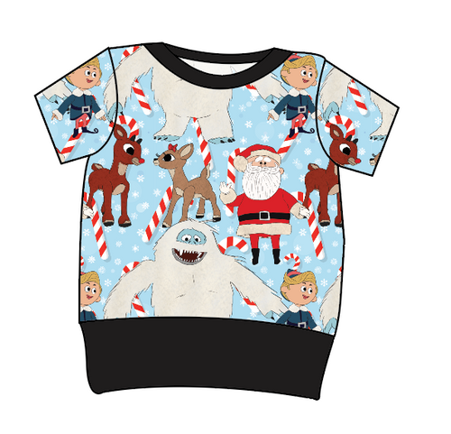 Reindeer Games Grow With Me Tee