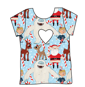 Reindeer Games Cambria Heart Back Tee