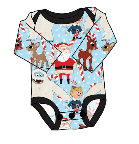 Reindeer Games Lap Neck Bodysuit