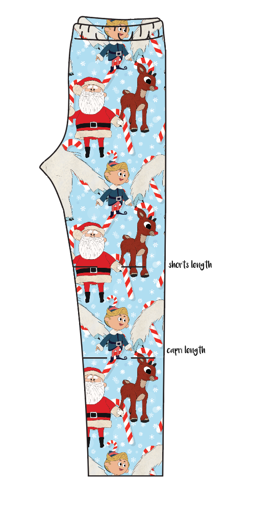 Reindeer Games Basic Leggings