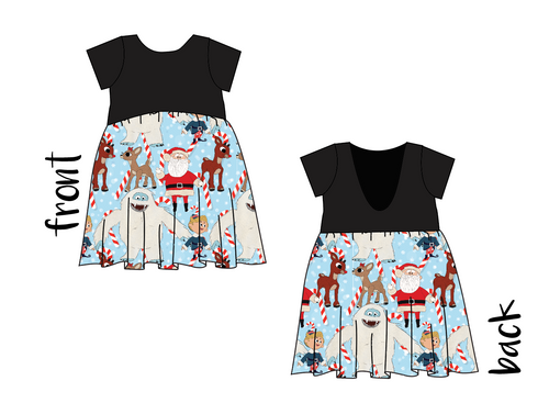 Reindeer Games Low Back Dress