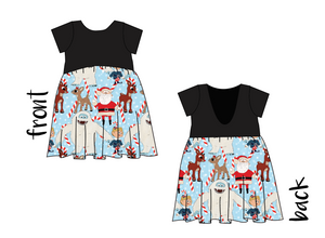 Reindeer Games Low Back Dress