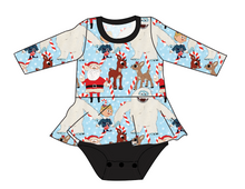 Load image into Gallery viewer, Reindeer Games Peplum Top