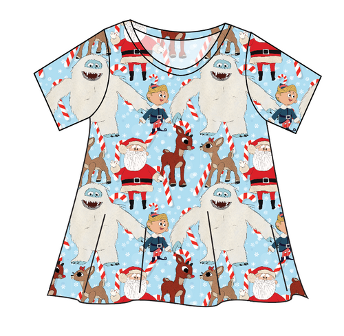 Reindeer Games Ladies' Swing Tee
