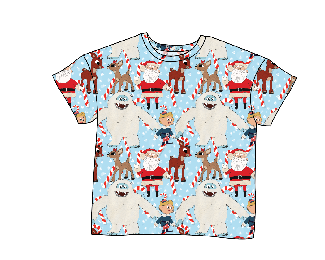 Reindeer Games Ladies' Oversized Tee