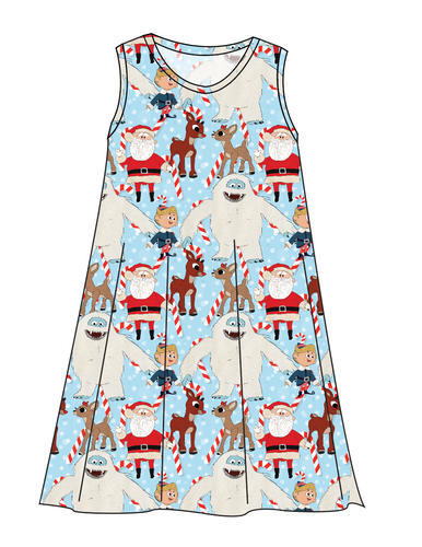 Reindeer Games Ladies' Swing Dress