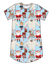 Load image into Gallery viewer, Reindeer Games Ladies&#39; T-Shirt Dress
