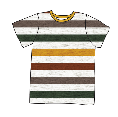 Fall Stripes Basic Tee and Tank