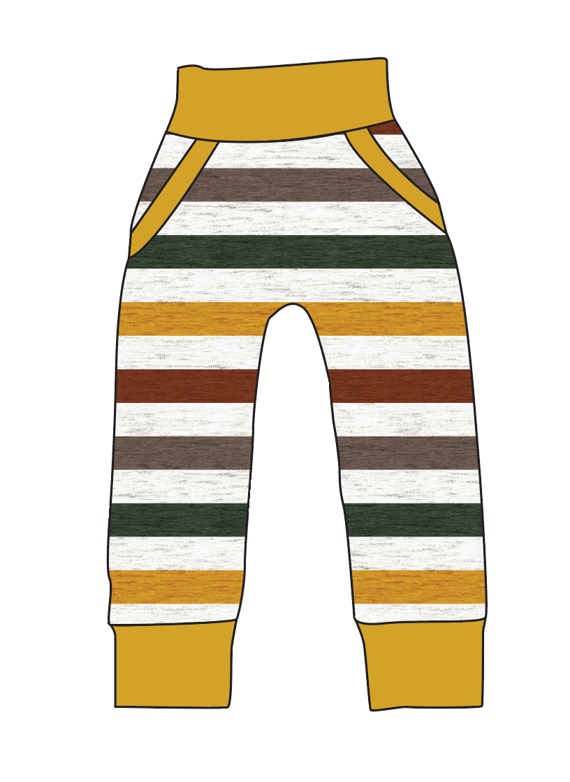 Fall Stripes Beanpole Pants And Shorts