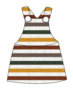 Fall Stripes Skirt-Alls