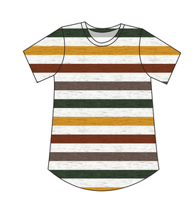 Fall Stripes Ladies' Relaxed Tee