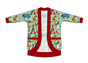 Pooh and Friends Ladies' Cocoon Cardigan