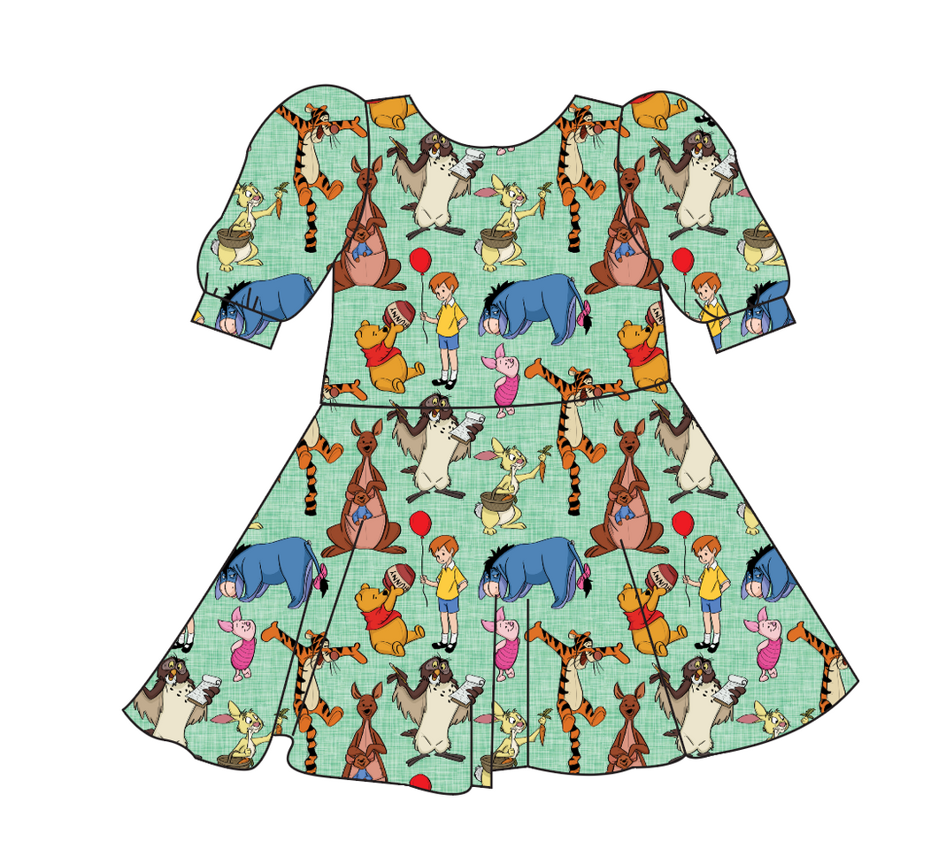 Pooh and Friends Prairie Dress