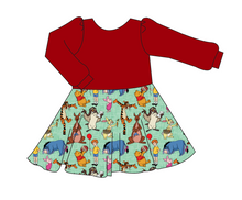 Load image into Gallery viewer, Pooh and Friends Prairie Dress