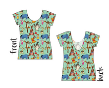 Load image into Gallery viewer, Pooh and Friends Ladies&#39; Low Back Ballerina Tee