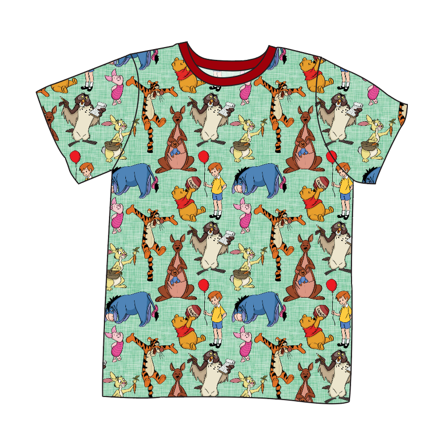 Pooh and Friends Mens' Tee