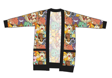 Load image into Gallery viewer, Gotta Catch Em All Kids Grandpa Cardigan