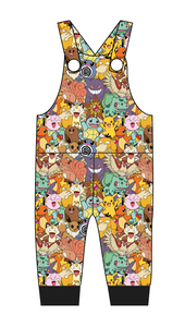 Gotta Catch Em All Overalls and Shortalls