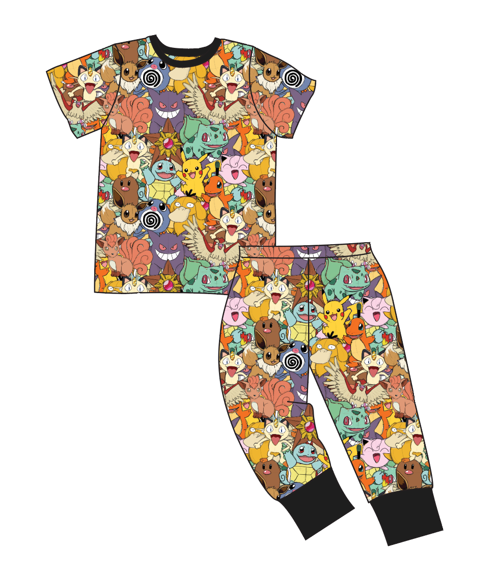 Gotta Catch Em All Basic Loungewear Set