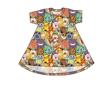 Load image into Gallery viewer, Gotta Catch Em All Basic T-Shirt Dress