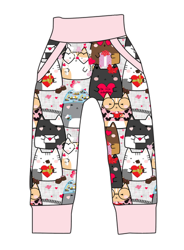 Valentine Cats Beanpole Pants And Shorts