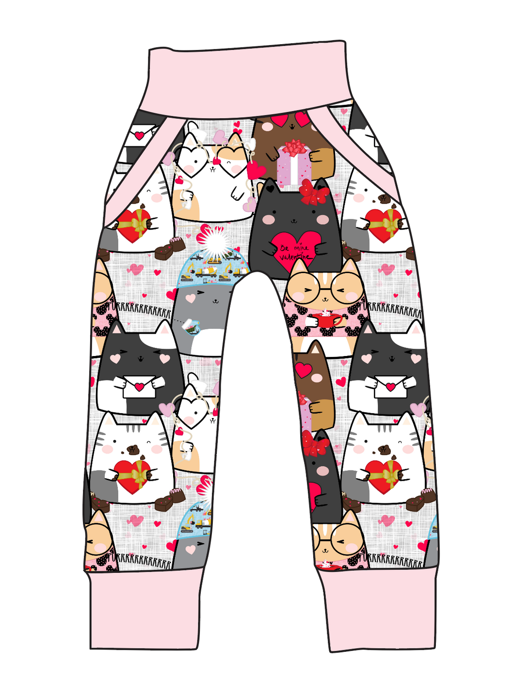 Valentine Cats Beanpole Pants And Shorts