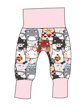 Load image into Gallery viewer, Valentine Cats Grow With Me Pants And Shorts