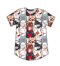 Load image into Gallery viewer, Valentine Cats Kids&#39; Relaxed Tee