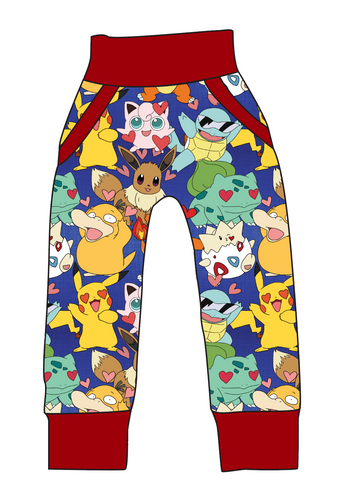 Poke Love Beanpole Pants And Shorts