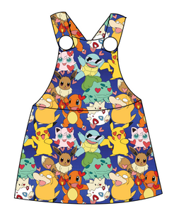 Poke Love Skirt-Alls