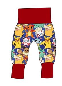 Poke Love Grow With Me Pants And Shorts