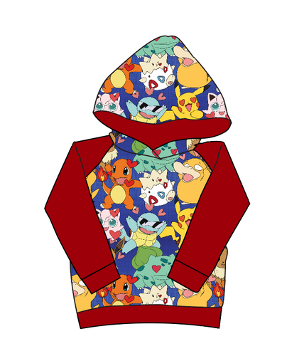 Poke Love Classic Hoodie (or Crewneck)