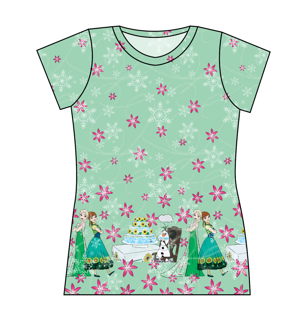 Arendelle Parade Ladies' Basic Tee