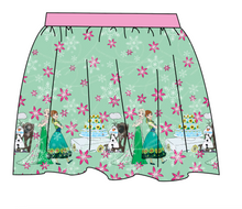 Load image into Gallery viewer, Arendelle Parade Kids Gathered Skirt