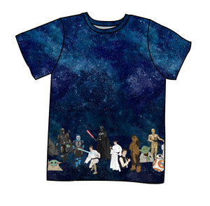 Space Saga Parade Basic Tee and Tank