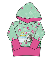 Load image into Gallery viewer, Arendelle Parade Grow With Me Hoodie (or Crewneck)