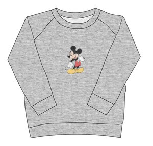 Vintage Mickey Classic Hoodie (or Crewneck)