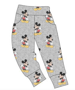 Vintage Mickey Basic Joggers And Jogger Shorts